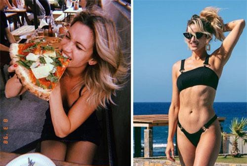 Nghiện pizza nhưng quý cô Ashley Roberts (Pussycat Dolls) vẫn có bí quyết giữ dáng hoàn hảo ở tuổi 38