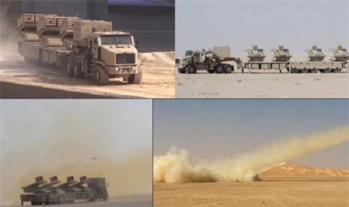 Hệ thống pháo phản lực phóng loạt Jobaria của UAE sẽ trở thành cơn ác mộng đối với lực lượng Houthi. Ảnh: Al Masdar News.
