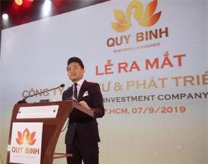 Nghệ sĩ Quý Bình ra mắt công ty 