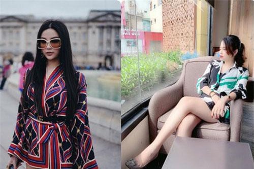 Hằng Túi khoe chân dài thẳng tắp, diện mốt giấu quần đọ vẻ sang chảnh với Huyền Baby trong street style hot mom tuần này