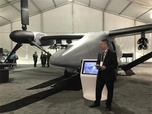 Mỹ ra mắt máy bay không người lái chiến đấu sử dụng cánh quạt lật độc nhất vô nhị