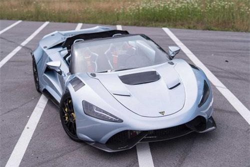 Cận cảnh siêu xe Tushek TS 900 với sức mạnh 950 mã lực