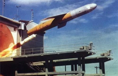 Tên lửa hành trình mang đầu đạn nhiệt hạch MGM-13 Mace của Mỹ: Ảnh: Wikipedia.