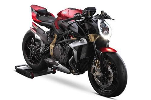 Cận cảnh MV Agusta Burtale 1000 Serie Oro 2019 màu đỏ 'đốn tim' dân chơi xe