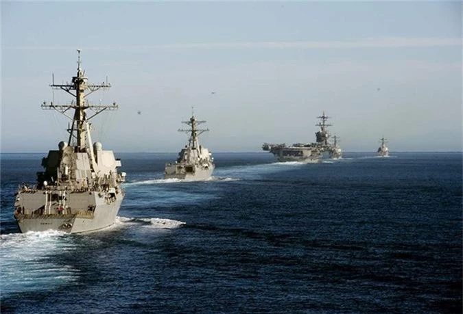 Chi tiết nhiệm vụ của tàu khu trục USS Wayne E. Meyer ở Biển Đông - Hình 7 Chi tiet nhiem vu cua tau khu truc USS Wayne E. Meyer o Bien Dong-Hinh-7