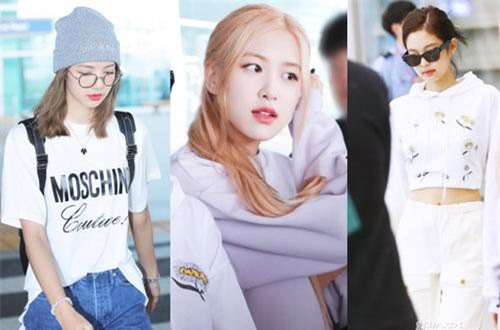 BLACKPINK gây náo loạn sân bay: Jennie "ngầu" như tổng tài, Lisa và Rosé đơn giản nhưng xinh như búp bê sống