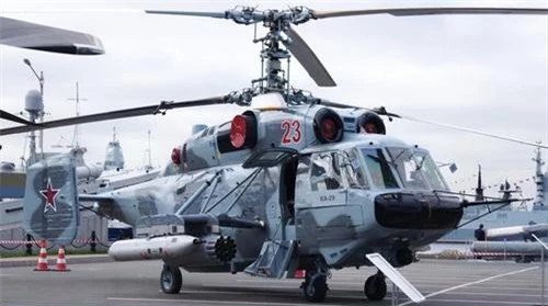 Trực thăng vũ trang Ka-29TB. Ảnh: Naval Today.
