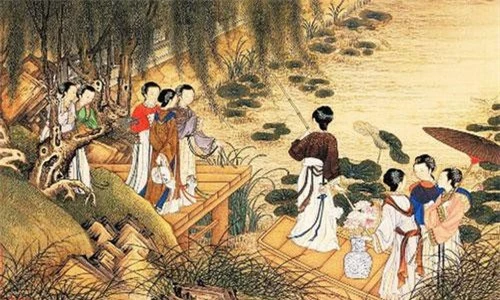 Ảnh minh họa các kỹ nữ Di Hồng viện. Ảnh minh họa các kỹ nữ Di Hồng viện.