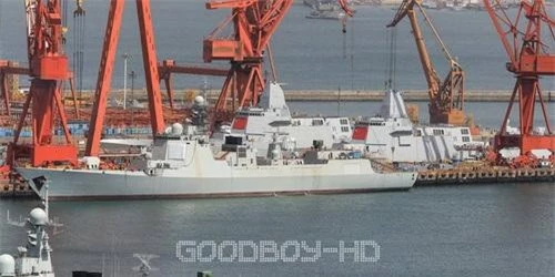 Khu trục hạm Type 055 của Hải quân Trung Quốc. Ảnh: China Defence.