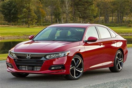 Top 10 ôtô bán chạy nhất tại Mỹ: Honda Accord bét bảng