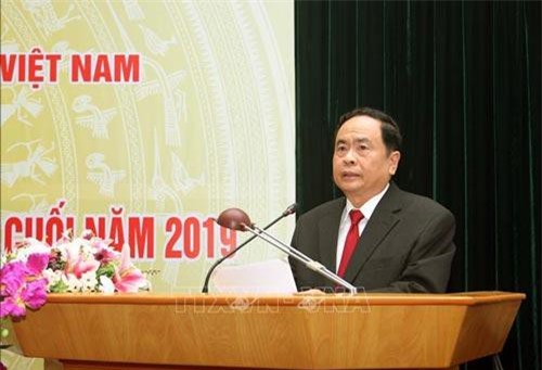 Hội nghị triển khai nhiệm vụ công tác mặt trận đến cuối năm 2019