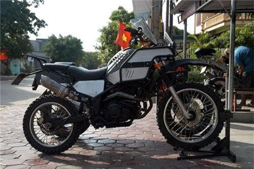 Dân chơi Ninh Bình độ Yamaha Tricker XG 250 kiểu Rally Raid