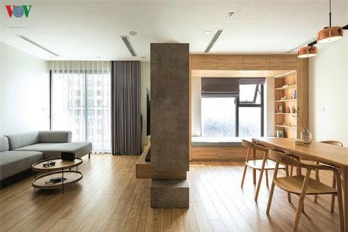 Căn hộ với phong cách đơn giản và thanh lịch