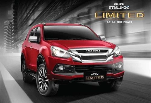 Isuzu mu-X limited 2019.