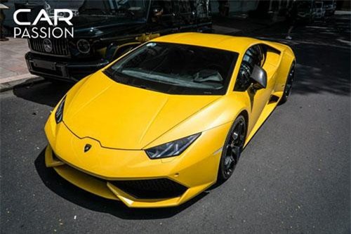 Cận cảnh Lamborghini Huracan LP610-4 màu 'độc', giá hơn 20 tỷ ở Sài Gòn
