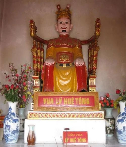 Vua Lý Huệ Tông.
