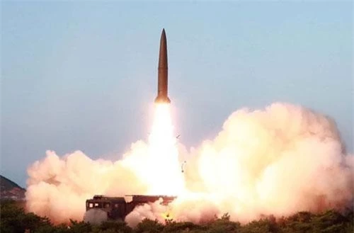 Một vụ phóng tên lửa Triều Tiên hồi tháng 7 (Ảnh minh họa: KCNA)
