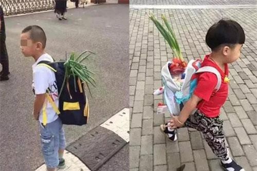 Bắt gặp học sinh bỏ củ hành lá vào cặp trong ngày đầu tiên đến trường, cư dân mạng thích thú trước ý nghĩa của phong tục hiếm có khó tìm này