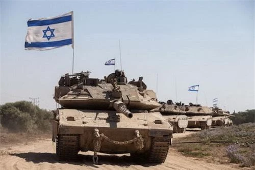 Xe tăng chiến đấu chủ lực Merkava IV của Quân đội Israel. Ảnh: South Front.