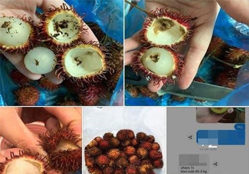 Mua chôm chôm online ở cửa hàng nổi tiếng, mẹ trẻ gặp cảnh thối 9/10 quả, nhưng tệ nhất là thái độ của nhân viên