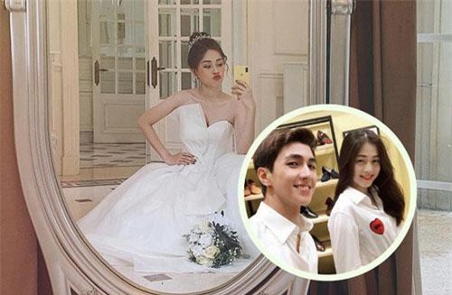 Phương Nga đăng ảnh diện váy cưới xinh ngút ngàn, khiến fan rần rần hối thúc chuyện cưới xin với Bình An