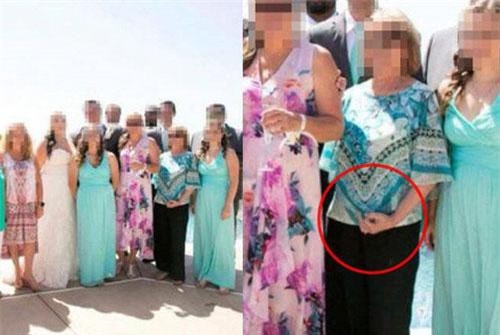 Tươi cười trước ống kính nhưng ngấm ngầm có hành động khiếm nhã với cô dâu, bà mẹ chồng khiến dân tình tức không nói nên lời