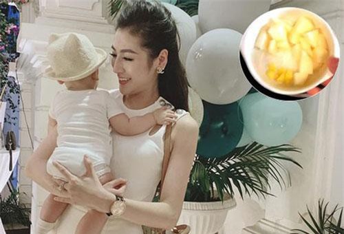 Á hậu Tú Anh "bày chiêu" chữa ho cho con rất đơn giản nhưng không phải ai cũng biết
