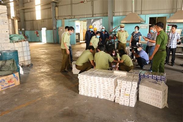 Bình Định: Tiêu hủy gần 26.000 bao thuốc lá điếu ngoại nhập lậu bị tịch thu năm 2018