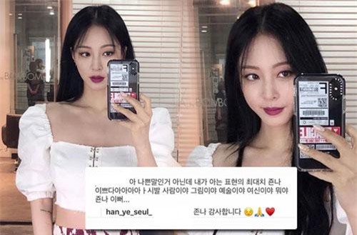 Rần rần màn khen idol gắt nhất Kbiz: Fan khen bằng ngôn từ tục tĩu, mỹ nhân Han Ye Seul đáp trả còn bá đạo hơn