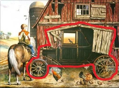 Dựa vào bức tranh, bạn có thể nhìn thấy được ước mơ của cậu bé này không?