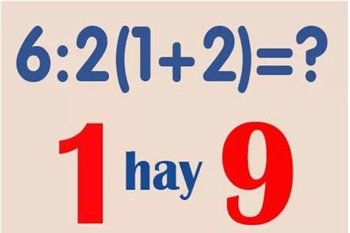 Có rất nhiều người đưa ra đáp án bài toán này là 1, còn bạn?