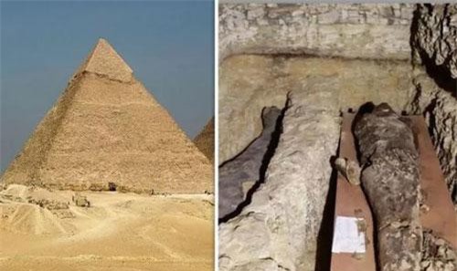 Phát hiện kinh hoàng bên dưới thành phố kim tự tháp Ai Cập