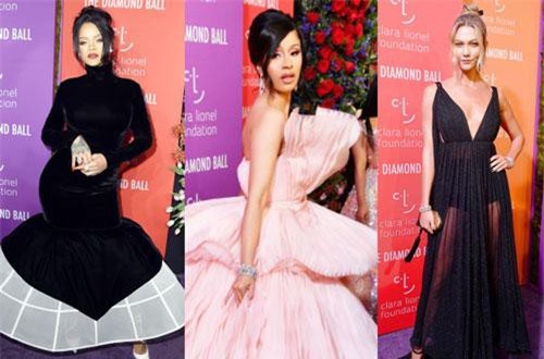 Siêu thảm tím hot nhất hôm nay: Cardi B lột xác lồng lộn, lấn át cả host Rihanna, mỹ nhân khoe body gây chú ý