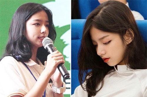 Nữ sinh 2001 gây sốt với bức ảnh góc nghiêng thần thánh ngày khai giảng, truy tìm info mới biết hóa ra nàng là hotgirl đã hot từ lâu