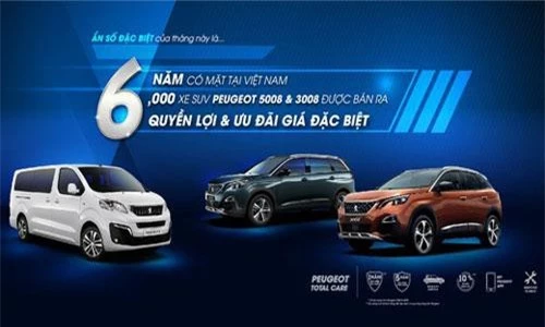 Chương trình ưu đãi của Peugeot.