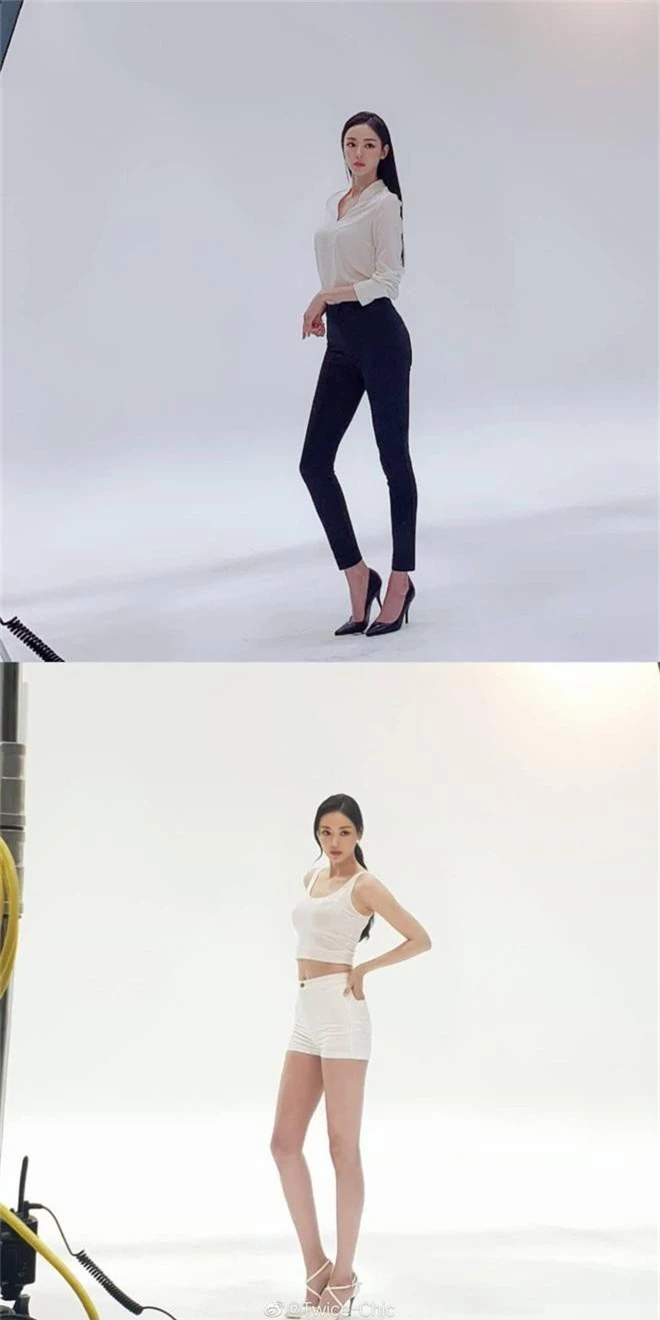 Body mỹ nữ xứ Hàn Lee Da Hee bật top No.1 Weibo: Tỷ lệ cơ thể hoàn mỹ từng cm, ảnh hậu trường đẹp đến nghẹt thở - Ảnh 2.