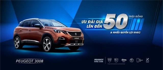 Peugeot ưu đãi giá lên đến 50 triệu và nhiều quyền lợi hấp dẫn khác - 2