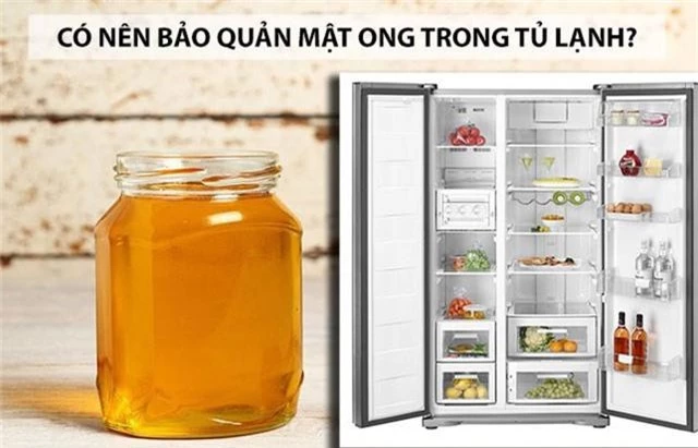 Vì sao tuyệt đối không nên bảo vệ mật ong trong tủ lạnh - Ảnh 1.