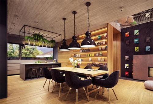 Những phòng ăn mộc mạc nhưng vô cùng tinh tế