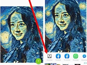 Ứng dụng biến hóa ảnh chụp thành tranh vẽ nghệ thuật "gây sốt" trên toàn cầu
