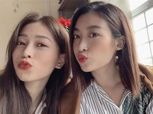 Phản ứng 'sốc' của Phương Nga trước tin đồn bạn trai ở chung phòng với Đỗ Mỹ Linh