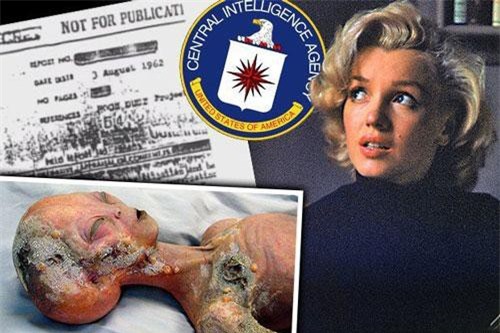 Marilyn Monroe bị CIA giết vì bí mật liên quan tới người ngoài hành tinh?