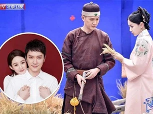 Giữa lúc Triệu Lệ Dĩnh tái xuất, Phùng Thiệu Phong lại lộ clip dìu nhau, đánh yêu Angelababy