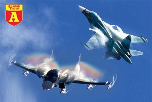 Hai tiêm kích bom Su-34 của Nga va vào nhau trên không