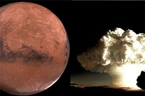 Sự sống sao Hỏa bị hủy diệt bởi chiến tranh hạt nhân?