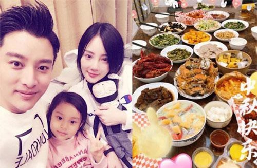 Lý Tiểu Lộ cùng Giả Nãi Lượng ăn bữa cơm đoàn viên, đón tết Trung Thu?