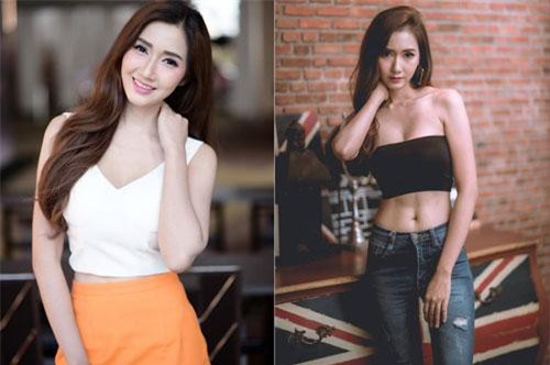 CLIP: Body chuẩn đến từng centimet của hot girl Thái Lan