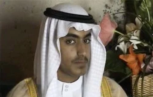 Hamza bin Laden, con trai của trùm khủng bố Osama bin Laden. (Ảnh: FBI)