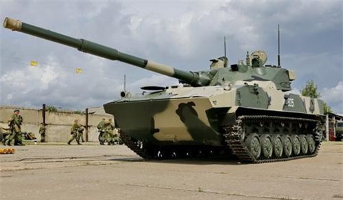 Cải tiến đáng giá được Nga thực hiện trên pháo tự hành diệt tăng Sprut-SDM