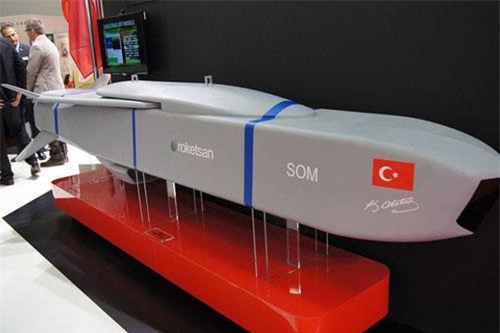 Thổ Nhĩ Kỳ thử nghiệm thành công tên lửa hành trình xuyên phá boong-ke bê tông